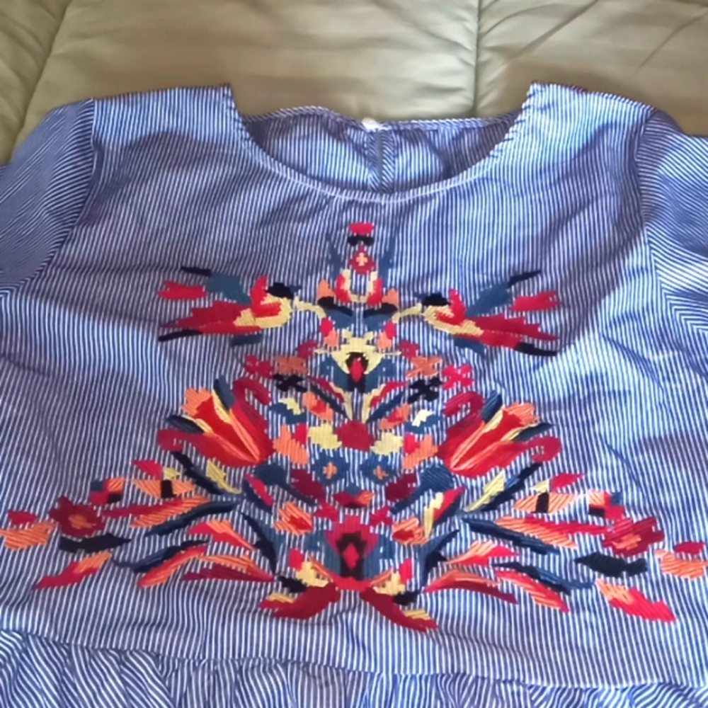Embroidered blouse